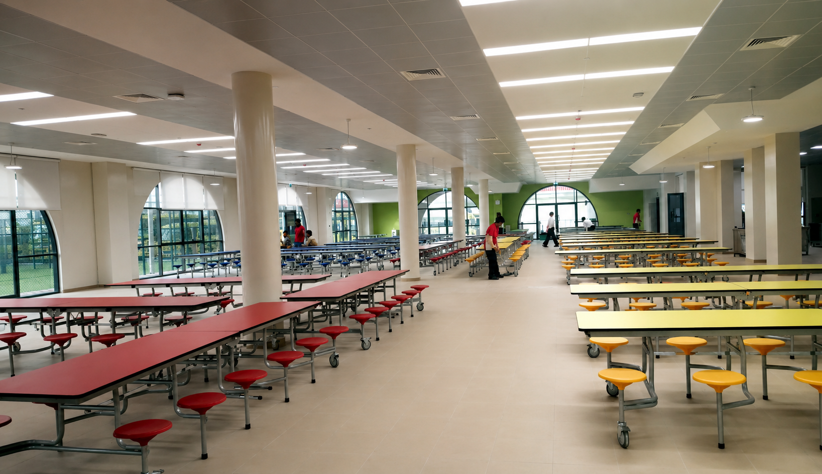 Dining and community spaces