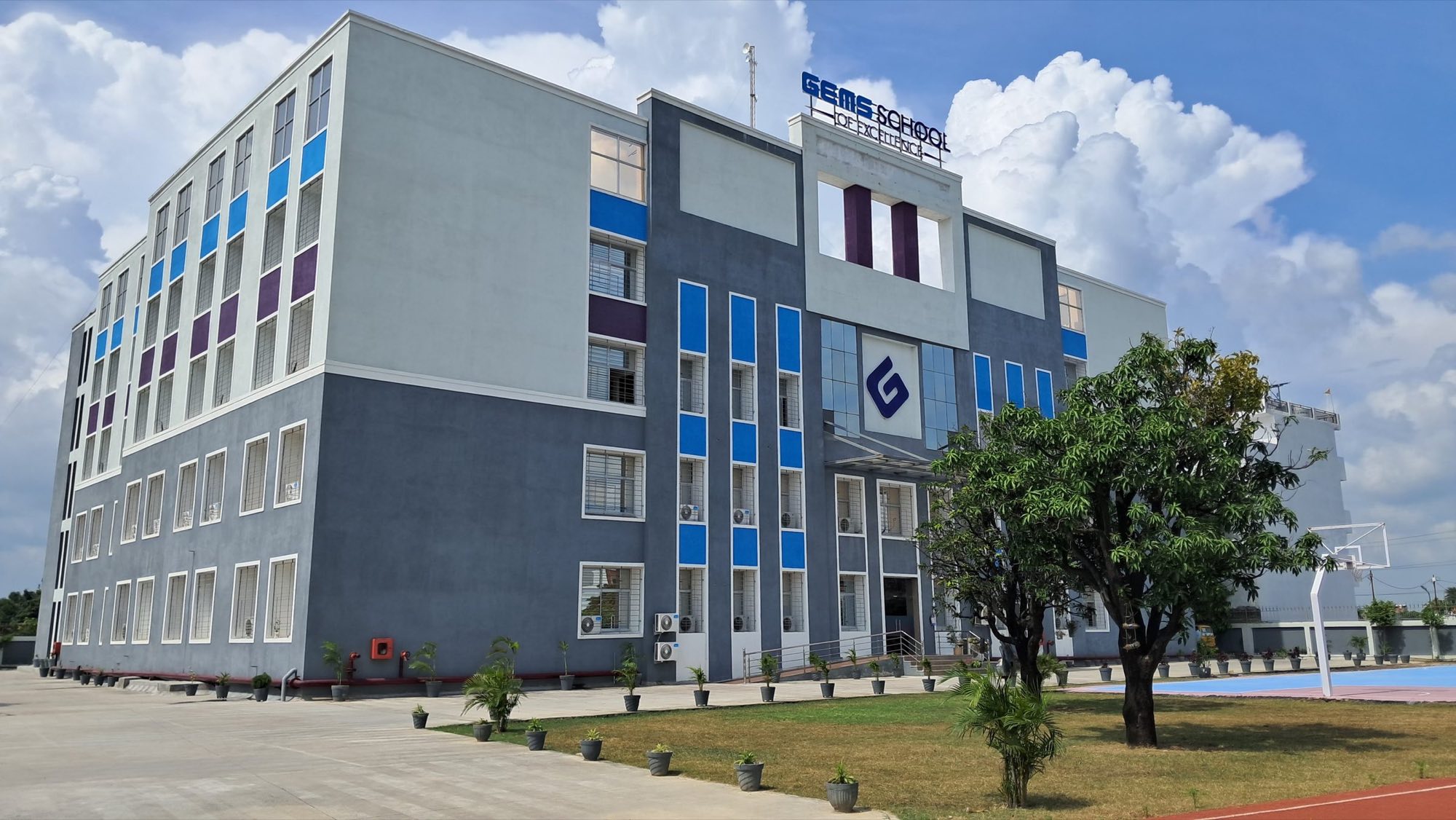 The main school building